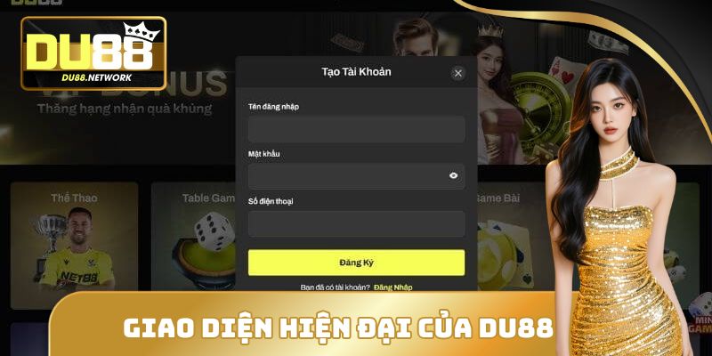 Review Trải Nghiệm Người Dùng Tại DU88 – Góc Nhìn Từ Thực Tế 1 Người dùng hài lòng với giao diện hiện đại của DU88