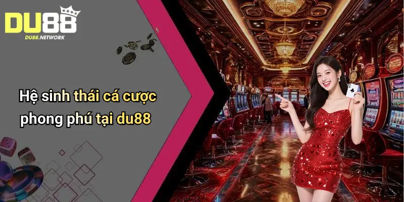 Hệ sinh thái cá cược phong phú tại du88