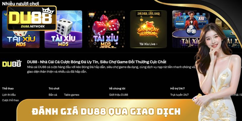 Quy trình giao dịch của trang chủ được đánh giá cao